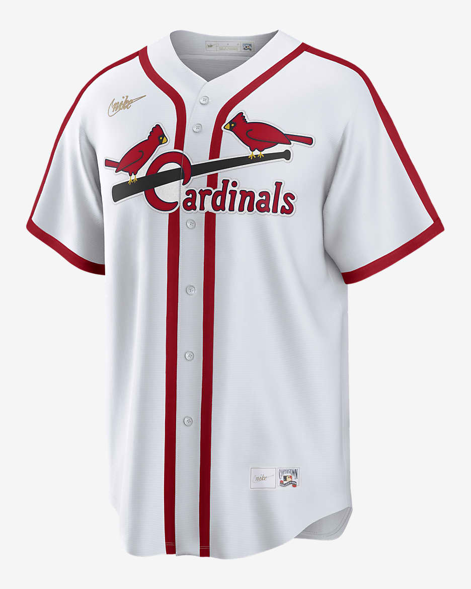 MLB St. Louis Cardinals Stan Musial Men s Cooperstown Baseball Jersey